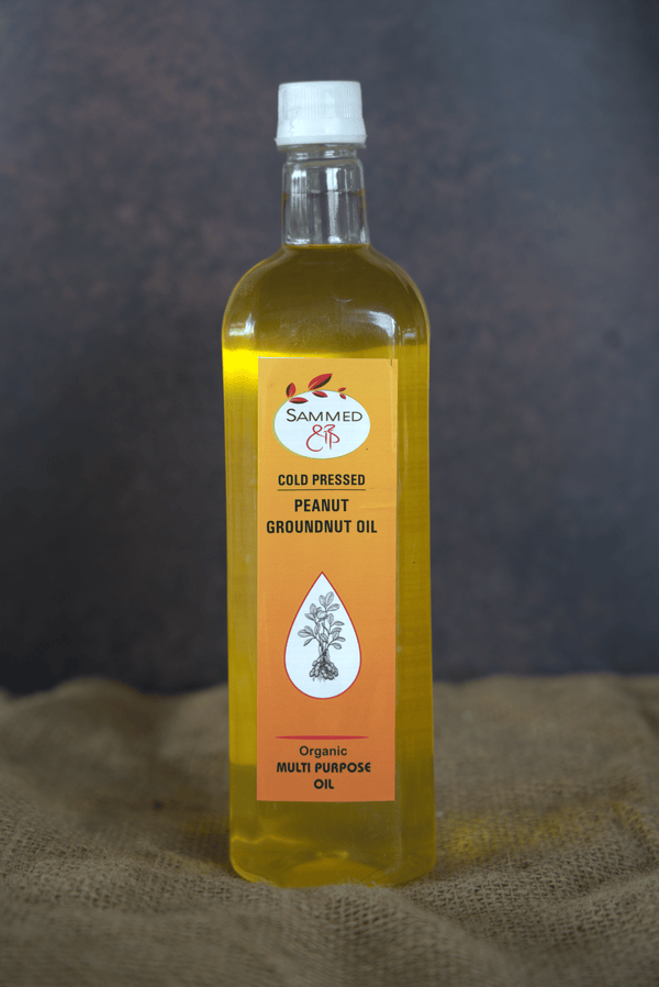 Groundnut (Peanut) Oil - Pure & Cold-Pressed