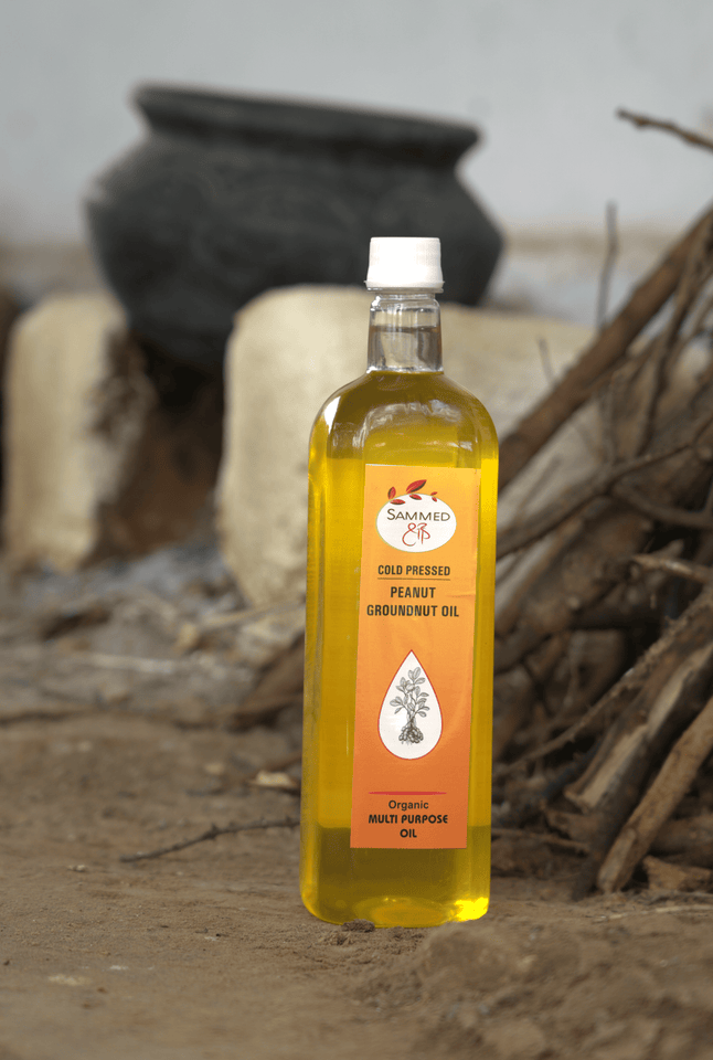 Groundnut (Peanut) Oil - Pure & Cold-Pressed