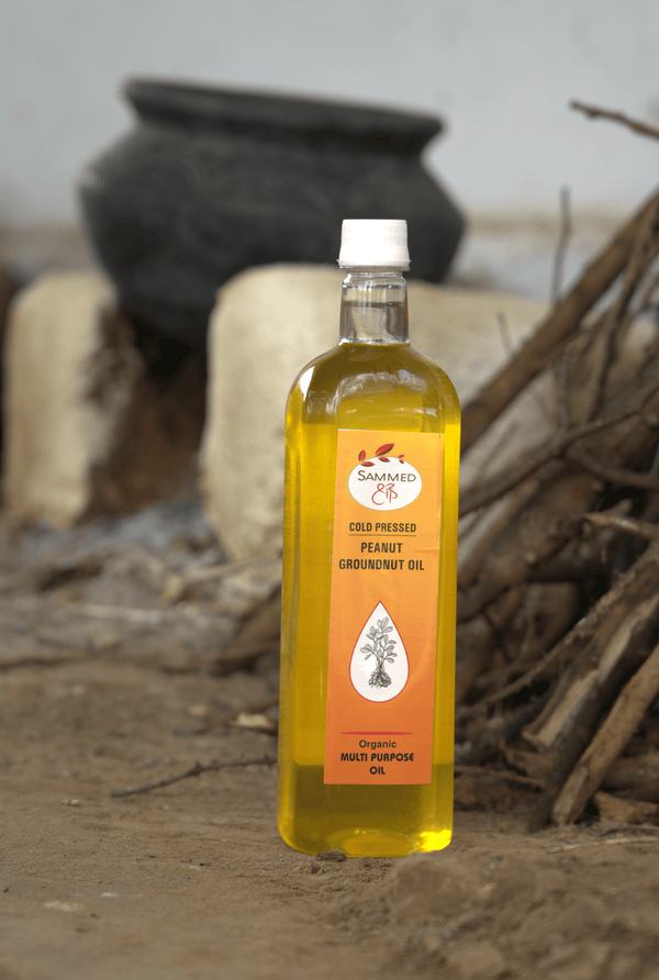 Groundnut (Peanut) Oil - Pure & Cold-Pressed